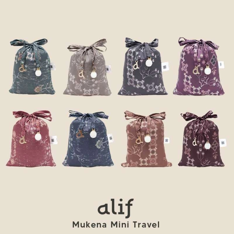 Product image [BEST SELLER] ALIF ISPARTA COLLECTION MUKENA MINI MOTIF PARASUT PREMIUM KOREA TRAVEL all variant ORION BLUE